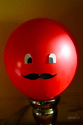 20th Aug 2014 - Mustache on a balloon