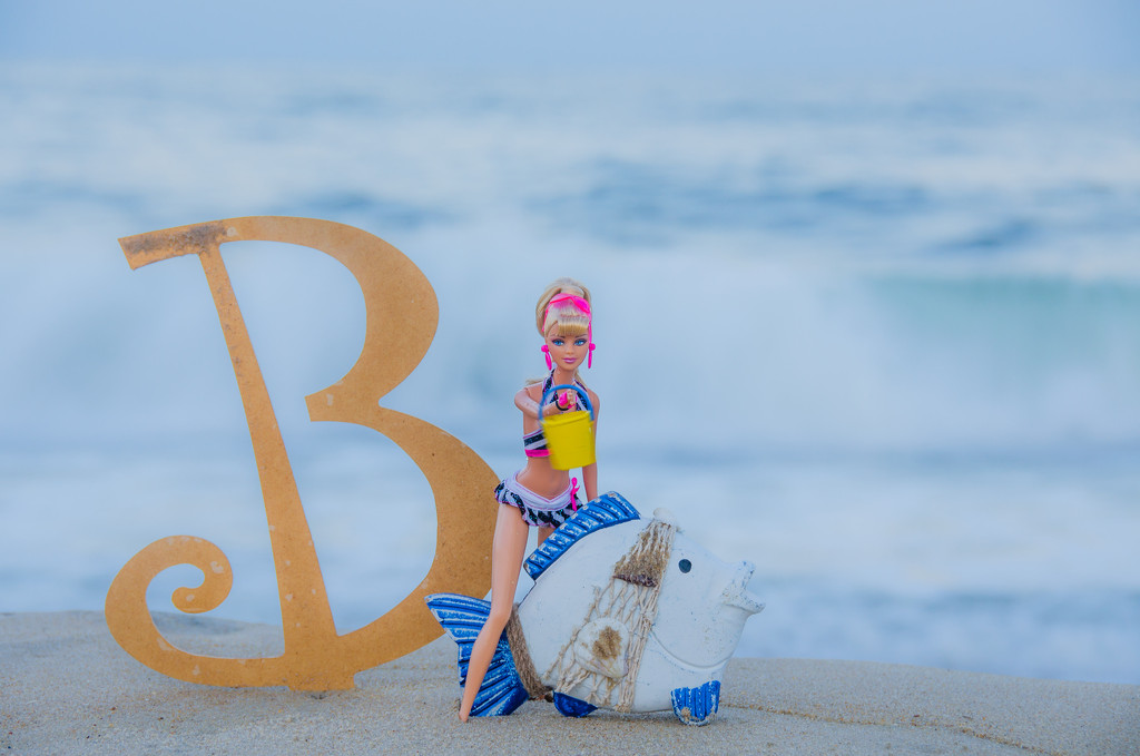 B is for Beach, Barbie, Bucket and Back To School by lesip