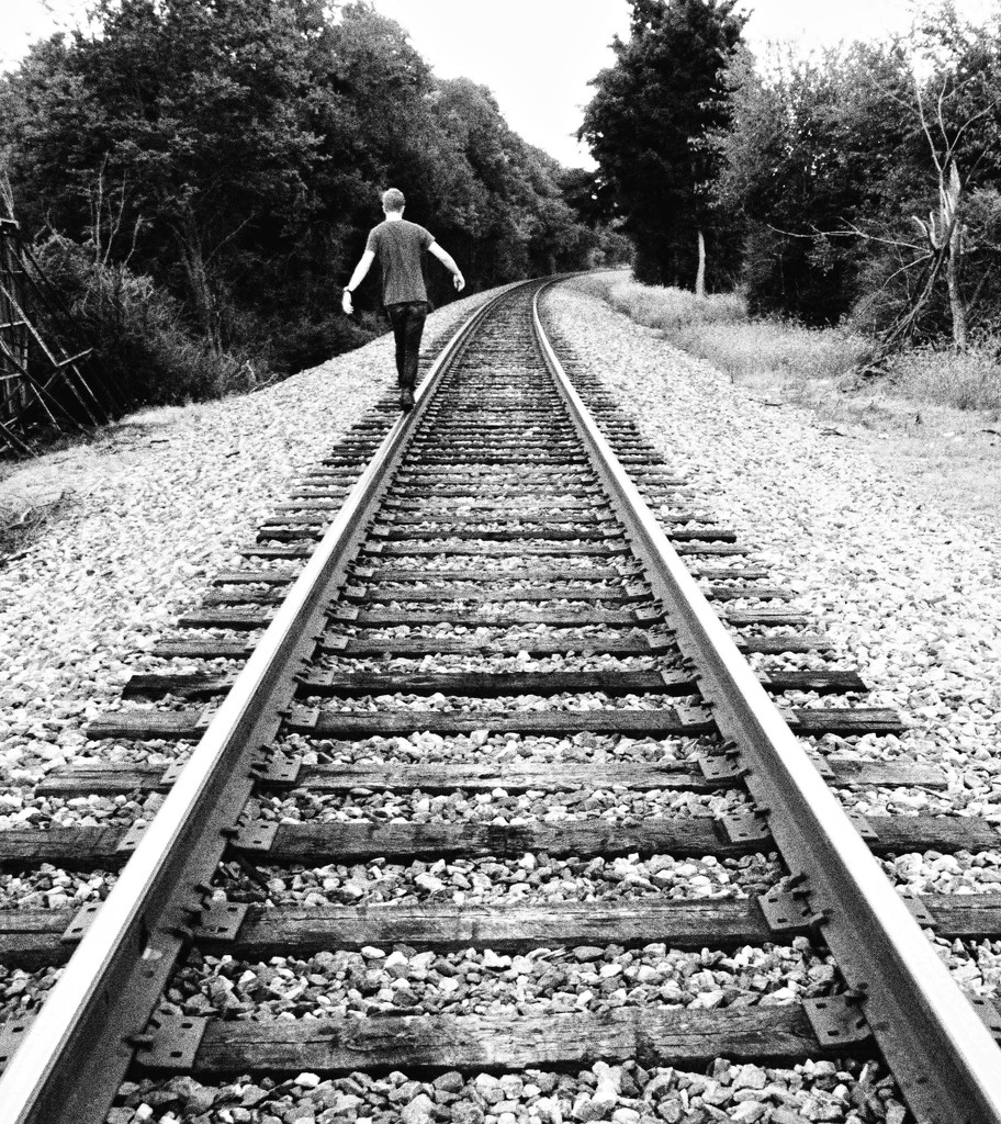 Walking the Rails... by rosiekerr