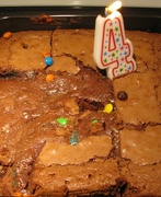21st Aug 2014 - Anniversary Brownies...