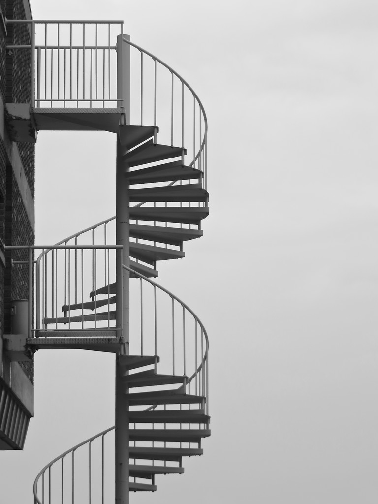Spiral Stairs by rosiekerr