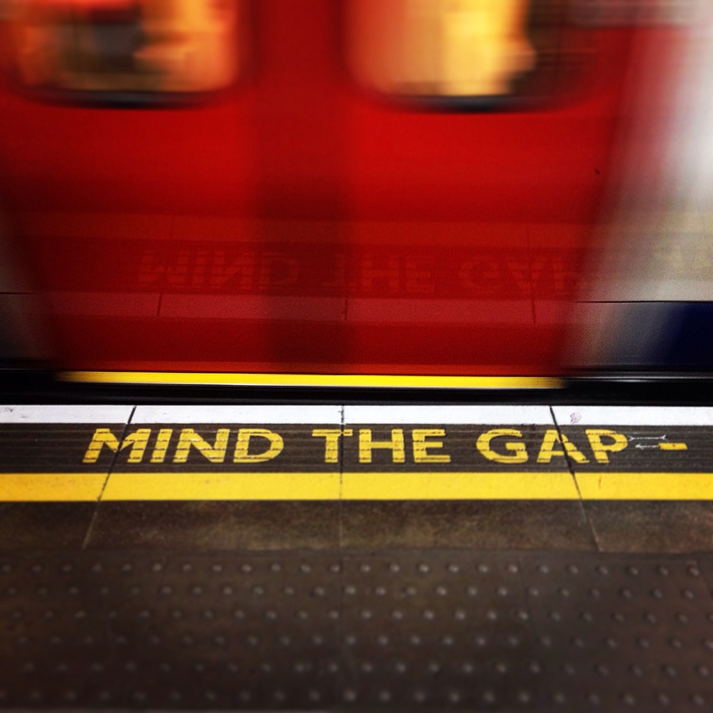 Mind the gap... by edpartridge
