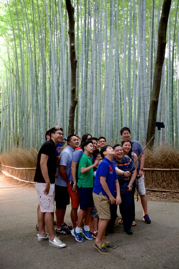 Family Selfie in Arashiyama by jyokota