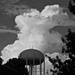Cloud behind the water tower by randystreat