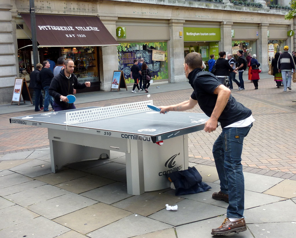Ping Pong in the City by phil_howcroft