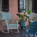 Charleston, SC, porch scene. by congaree