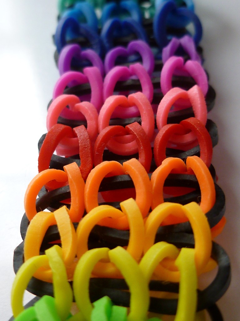 Rainbow bracelet by gabis
