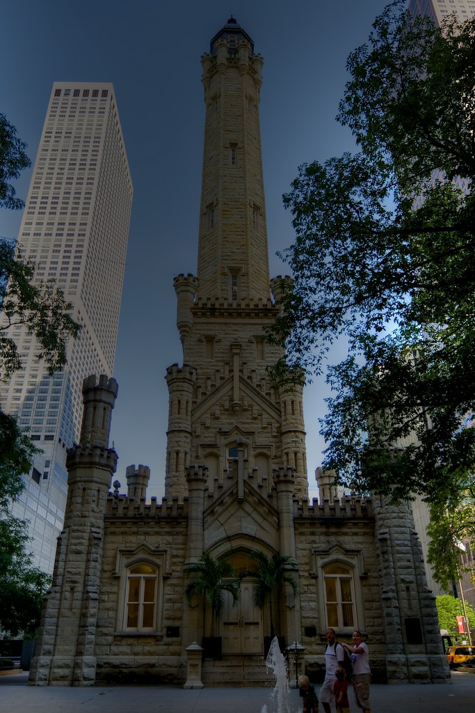 The Chicago Water Tower by taffy