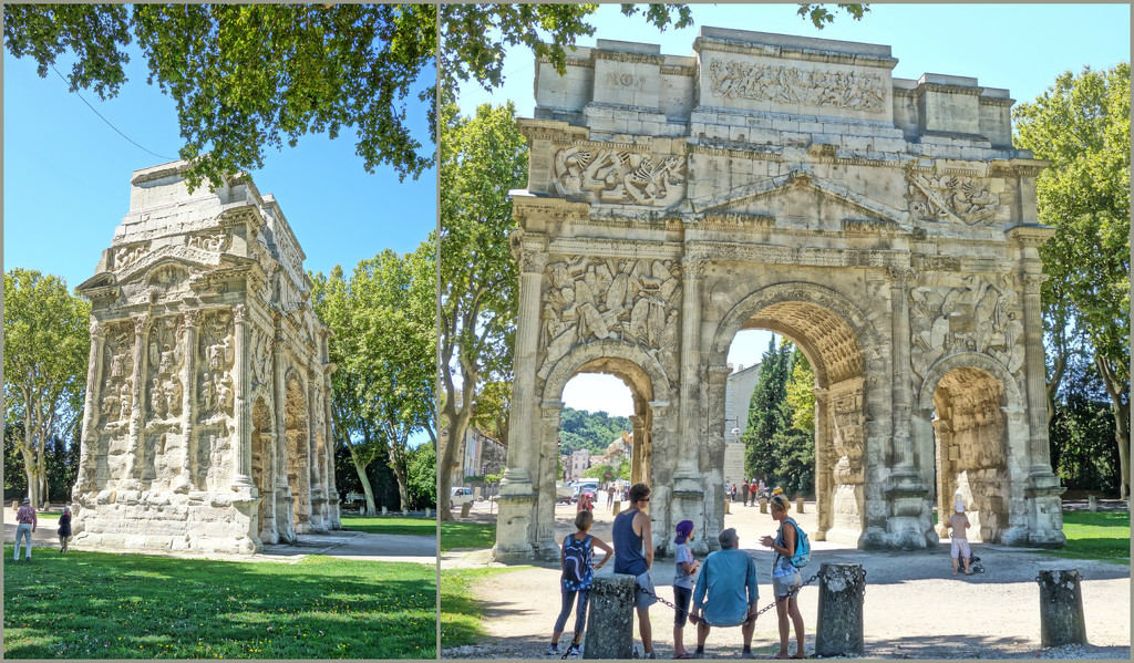 Arc de triomphe d'Orange, France by cocobella