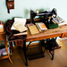 Old sewing machine by elisasaeter