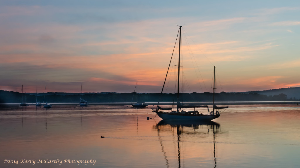 Another peaceful dawn in Essex, CT. by mccarth1
