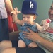 Dodgers fan for the day by doelgerl