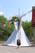 5th Aug 2014 - First Nations  Trading Post. Teepee.