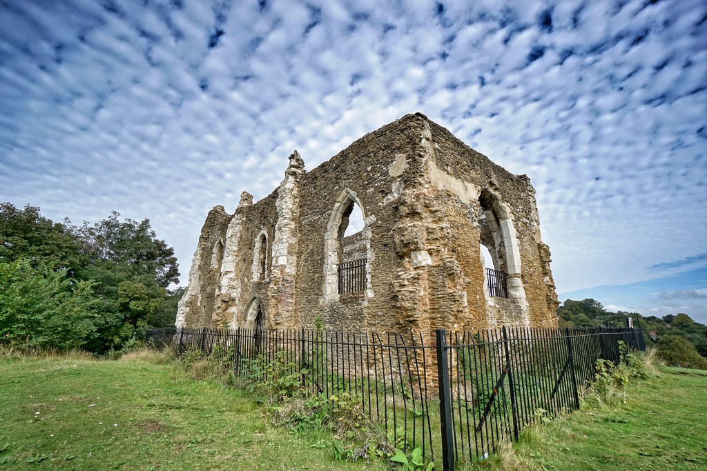 St Catherine's Chapel - Guildford by mattjcuk