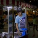Street trader Istanbul by padlock