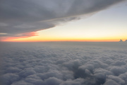 31st Aug 2014 - Sunset Above The Clouds 