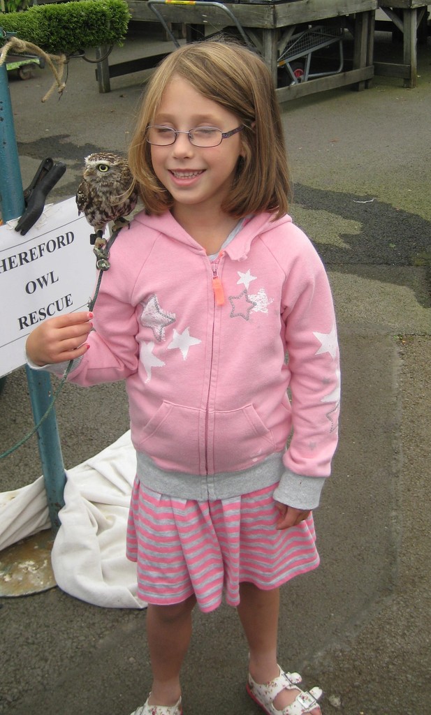  Charlotte with a Little Owl by susiemc