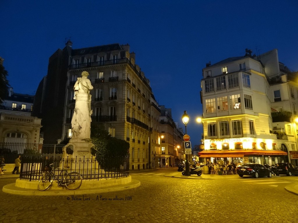 Place Saint Georges by parisouailleurs