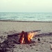 beach fire by missbecky