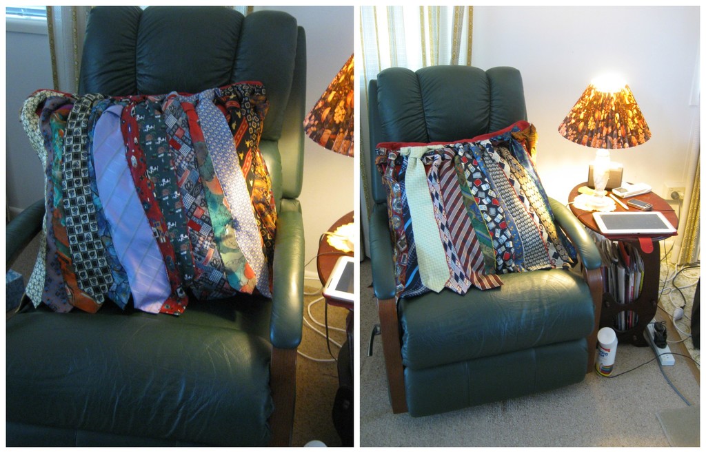 Tie Cushion - finished! by mozette