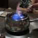 flaming chocolate turtle fondue by margonaut