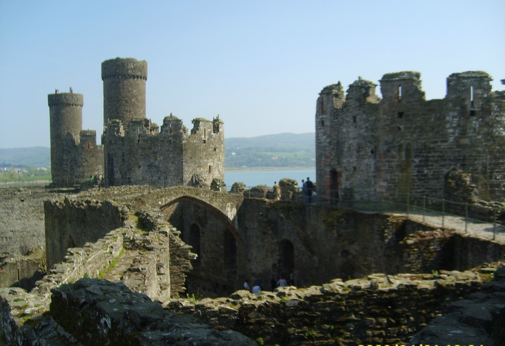 Conwy castle walls  by beryl