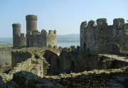 6th Sep 2014 - Conwy castle walls 