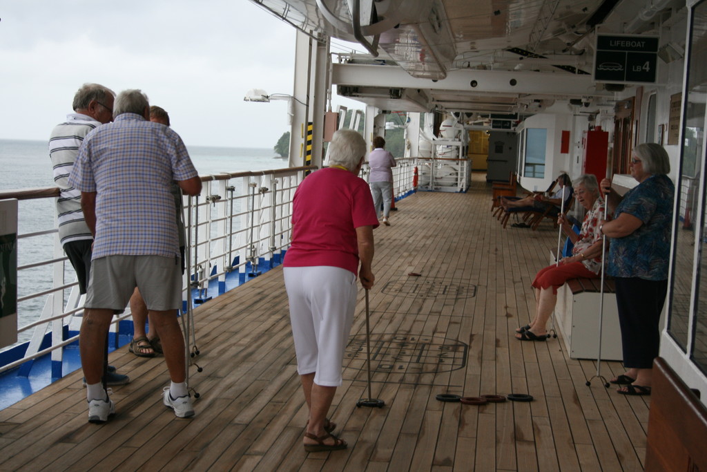 anyone for shuffleboard? by cruiser