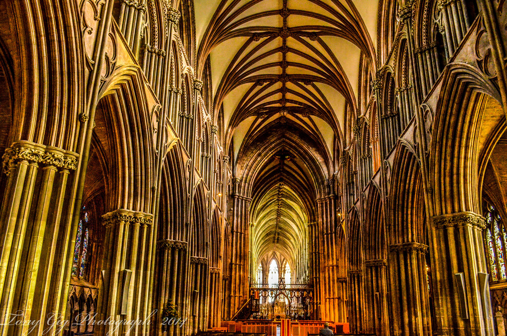 Lichfield Cathedral  by tonygig