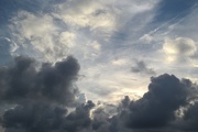 9th Sep 2014 - Clouds over Charleston Harbor and the Ashley River, Charleston, SC