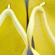 10th Sep 2014 - Yellow Flip Flops
