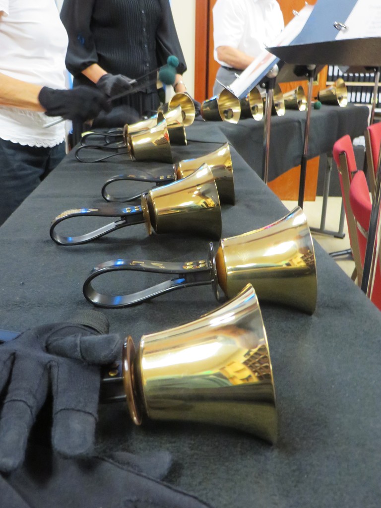 First Handbell rehearsal of the year by margonaut