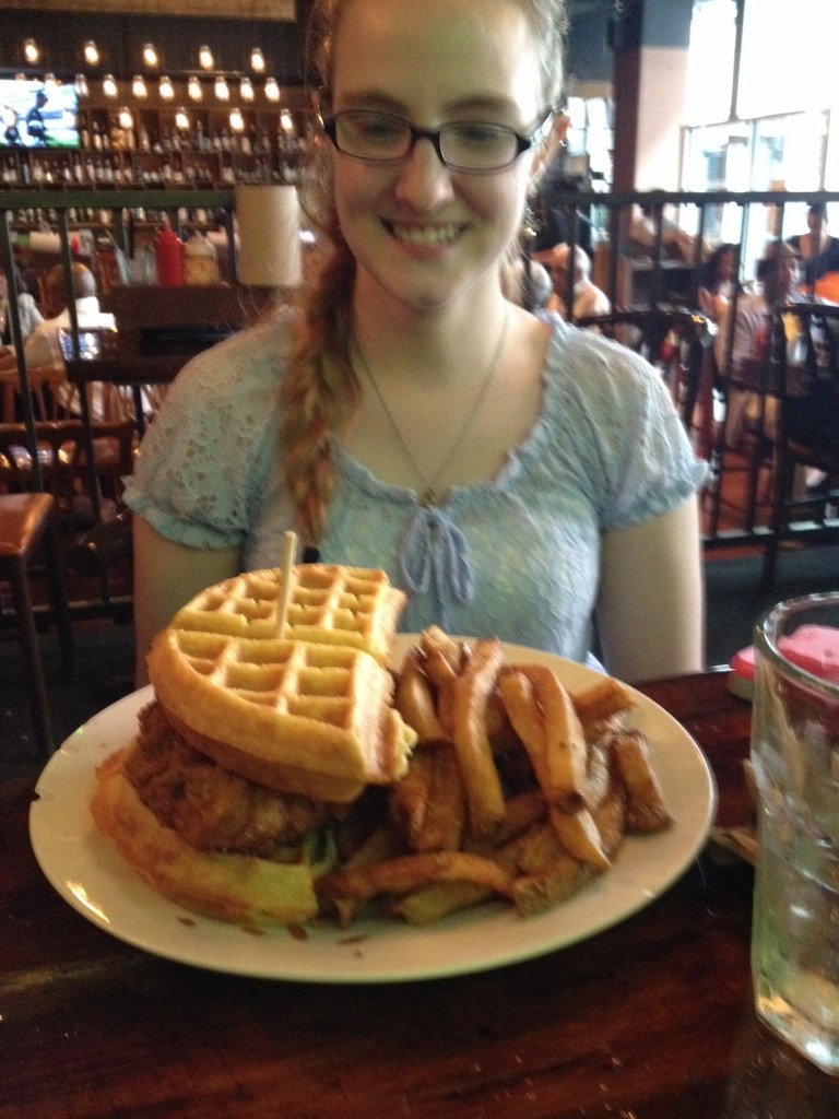 Chicken and Waffles by labpotter
