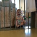Pretending she's in baby prison on her first visit to the Phoenix Children's Museum by doelgerl