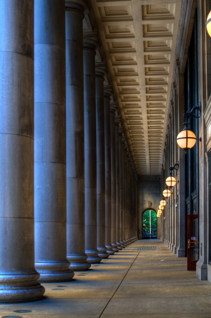 Portico on a Sunny Afternoon by taffy