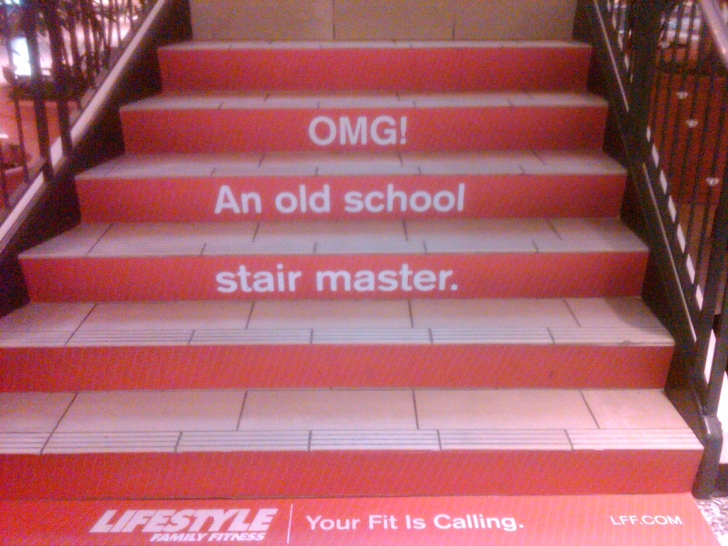 Stairs at the Mall!! by graceratliff