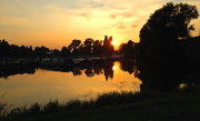 11th Sep 2014 - 11th September 2014 - Sunset on the canal