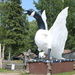 This is the very Famous WaWa Goose. In WaWA Ontario. by hellie