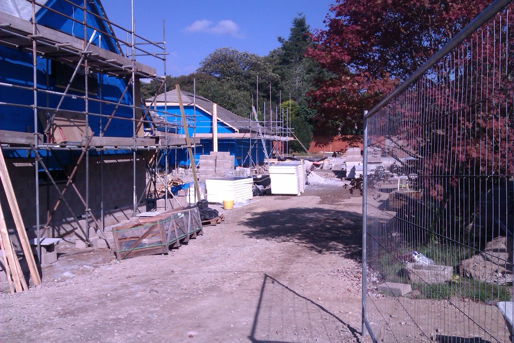 Progress on the building site by jennymdennis