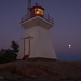 Killarney Lighthouse and Moon  by radiogirl