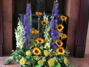 13th Sep 2014 - Fireplace Flowers