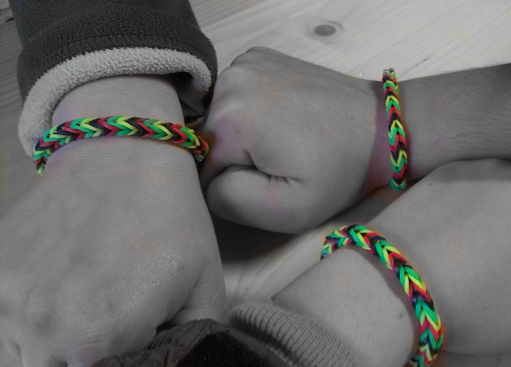 Loom bands mania is here! by pavlina