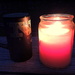 Coffee on by deck by candlelight! by homeschoolmom