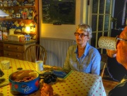 12th Sep 2014 - Pat and her colourful kitchen