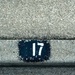 Home's sidewalk number by loweygrace