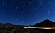 12th Sep 2014 - Light and Star Trails At Valley of Fire