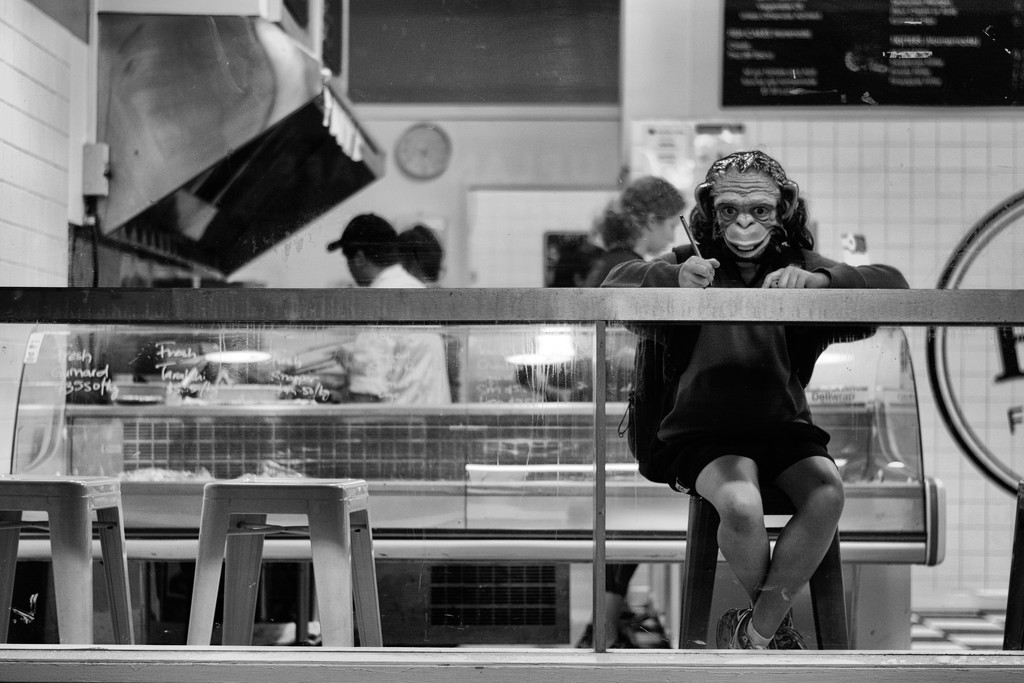 Chip Shop Chimp by spanner