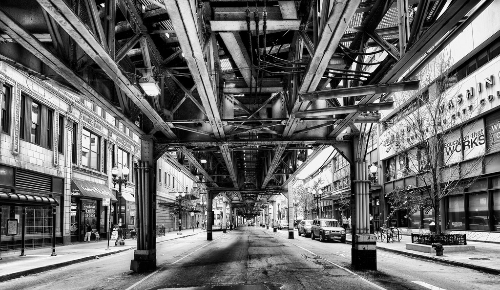 Under the L Tracks by taffy