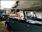21st Sep 2014 - Even the vintage car had a scarecrow in it
