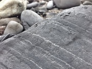 20th Sep 2014 - Rocks on Tresaith beach 